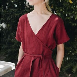 Linenfox Mimosa Linen Dress